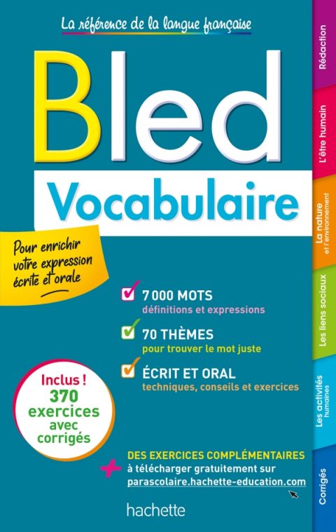 Bled Vocabulaire de français