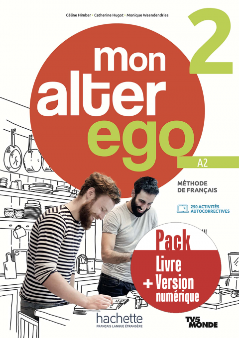 Mon Alter Ego 2 podręcznik + kod /pack numérique/